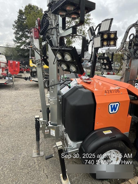 2024 Wanco WLTT-4MM4K Diesel, Deep Sea Controller, Shore Power Plug, Auto Start, (4) 350W LED Floodlights, 4kW Generator, 60 Gal Fuel Tank, 2" Ball, T3