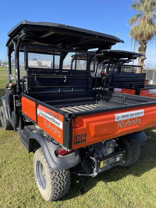 2022 Kubota RTV-X1140W-H Plastic Canopy, Windshield Acrylic Clear, LED Strobe Light, Wire Harness Kit, Back up Alarm