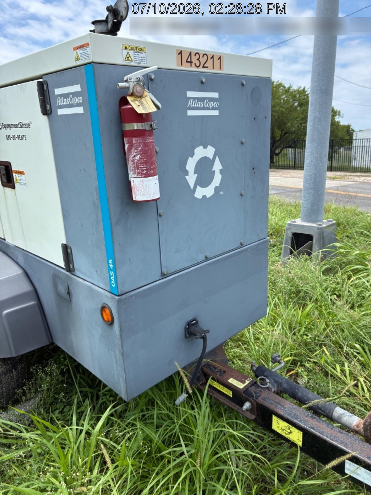 2021 ATLAS COPCO QAS45 CWK