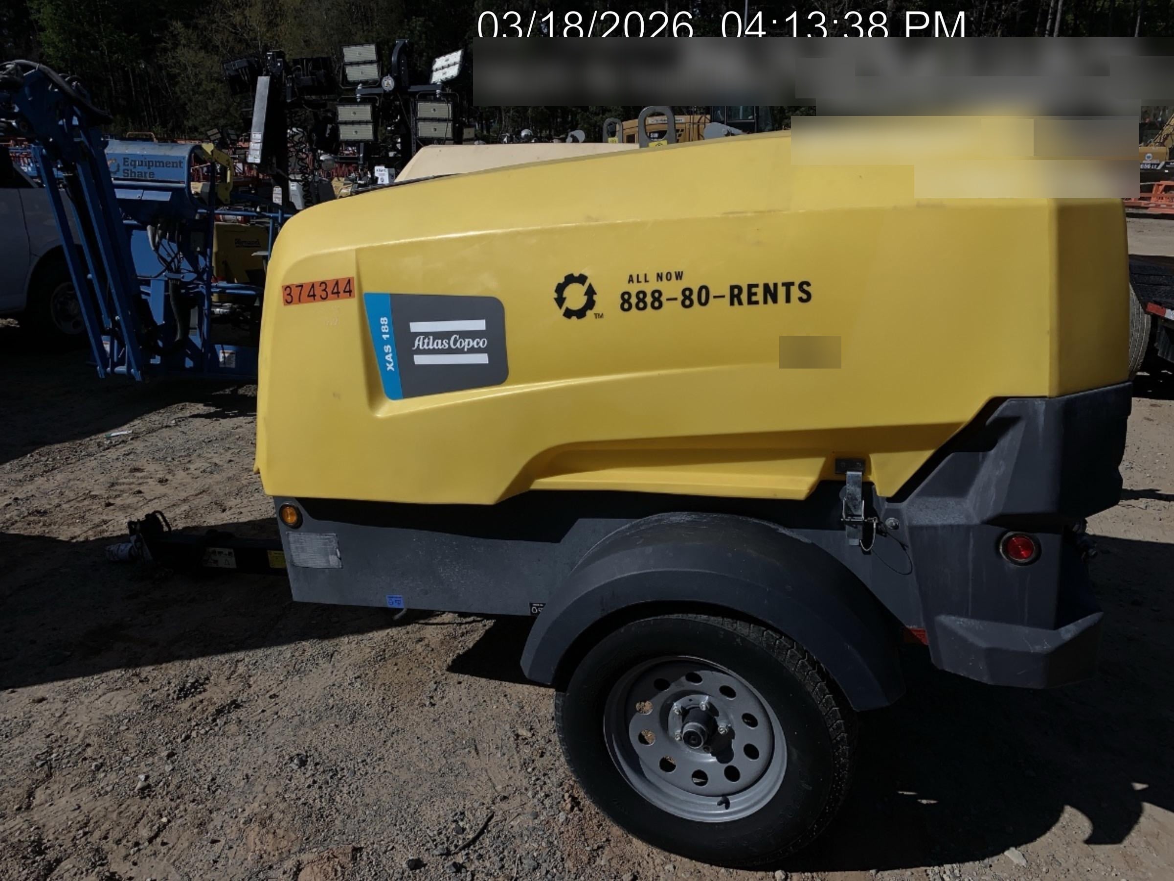 2023 ATLAS COPCO XAS188 CWK