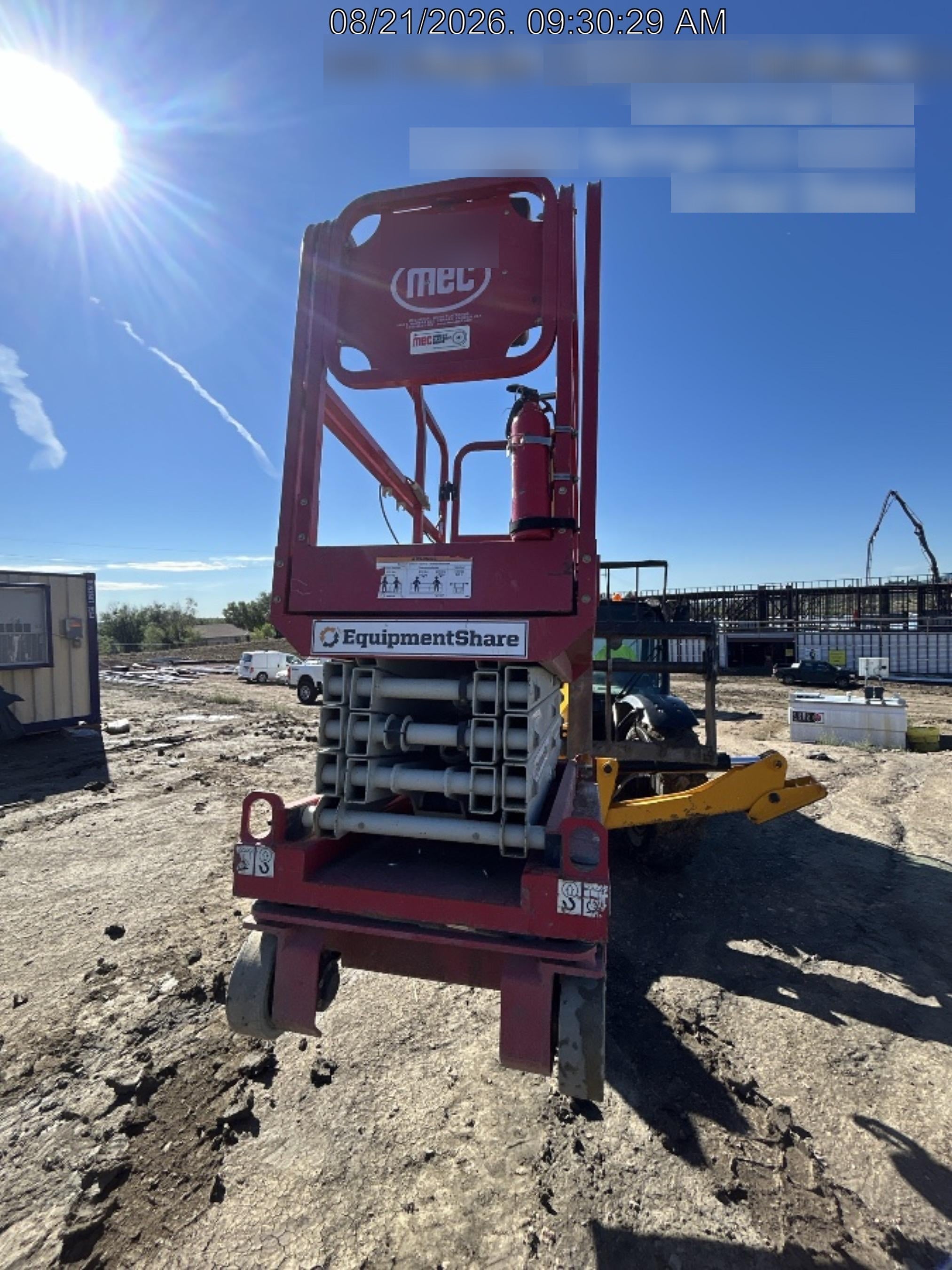 2019 MEC 1330SE Motion Alarm, Beacon, Includes MachineLink keypad and telematics device