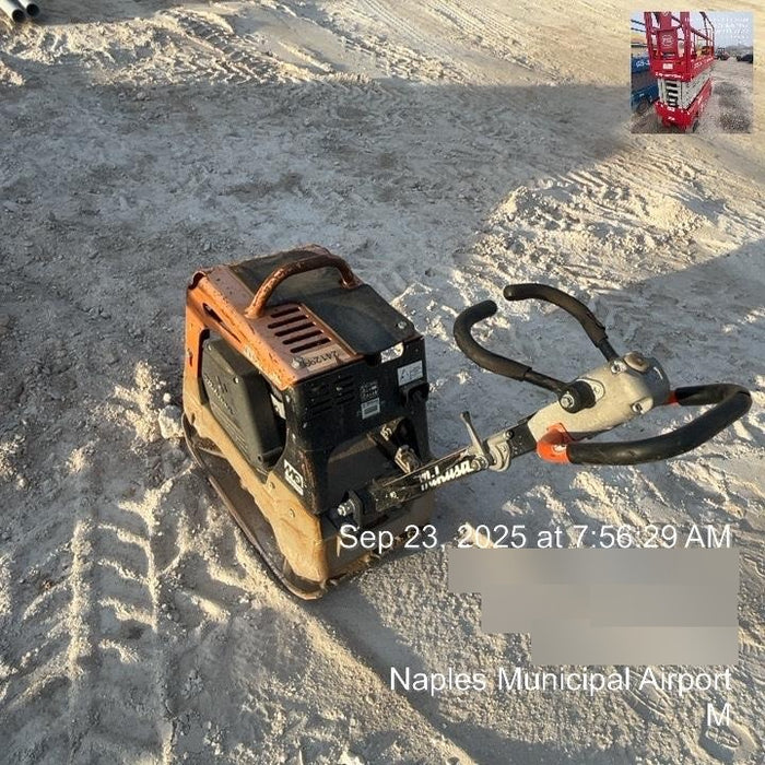 2022 Multiquip MVH158 Honda GX200, 17" Plate, Gas