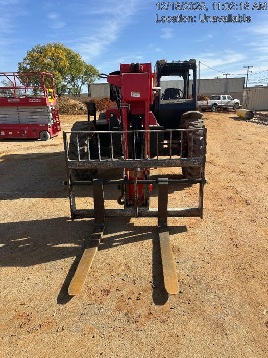 2019 Manitou MTA8044 74hp T4F, Open ROPS, Cab and Boom LED work lights, Auxiliary Hydraulics, Solid Tires, Amber strobe, Lift Hook w/66" Carriage, 60" Forks