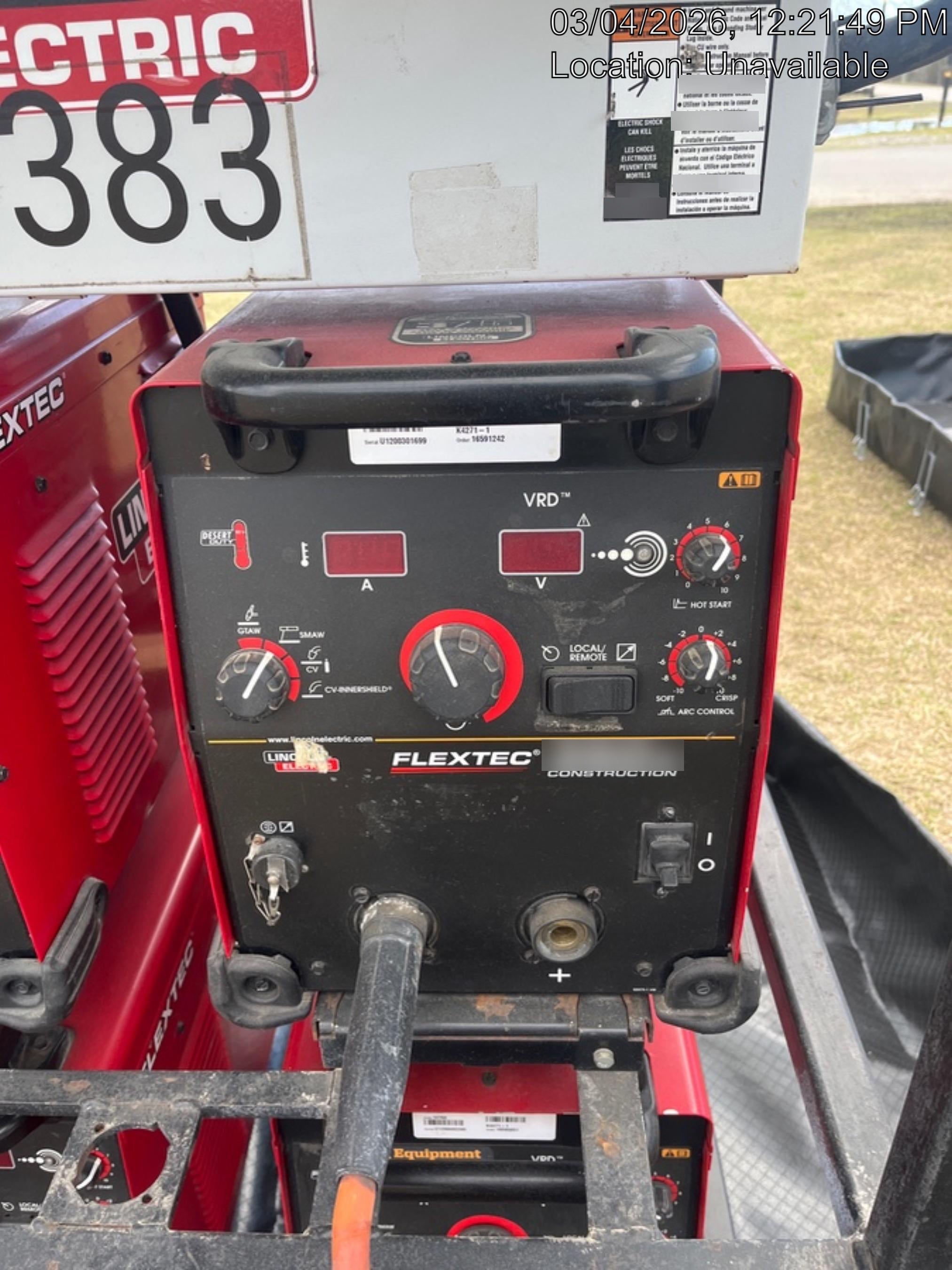2020 LINCOLN ELECTRIC FLEXTEC 350X