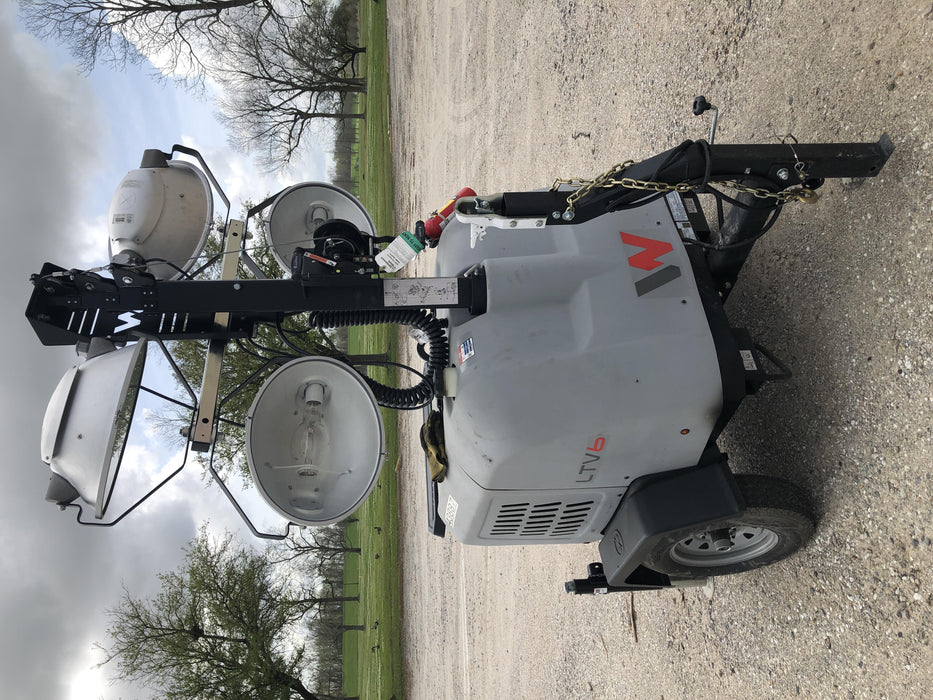 2019 Wacker Neuson LTV6L-MH Wacker Neuson LTV6L Mobile Light Tower w/Fuel Level Sensor Installed