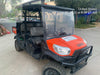 2022 Kubota RTV-X1140W-H Plastic Canopy, Windshield Acrylic Clear, LED Strobe Light, Wire Harness Kit, Back up Alarm