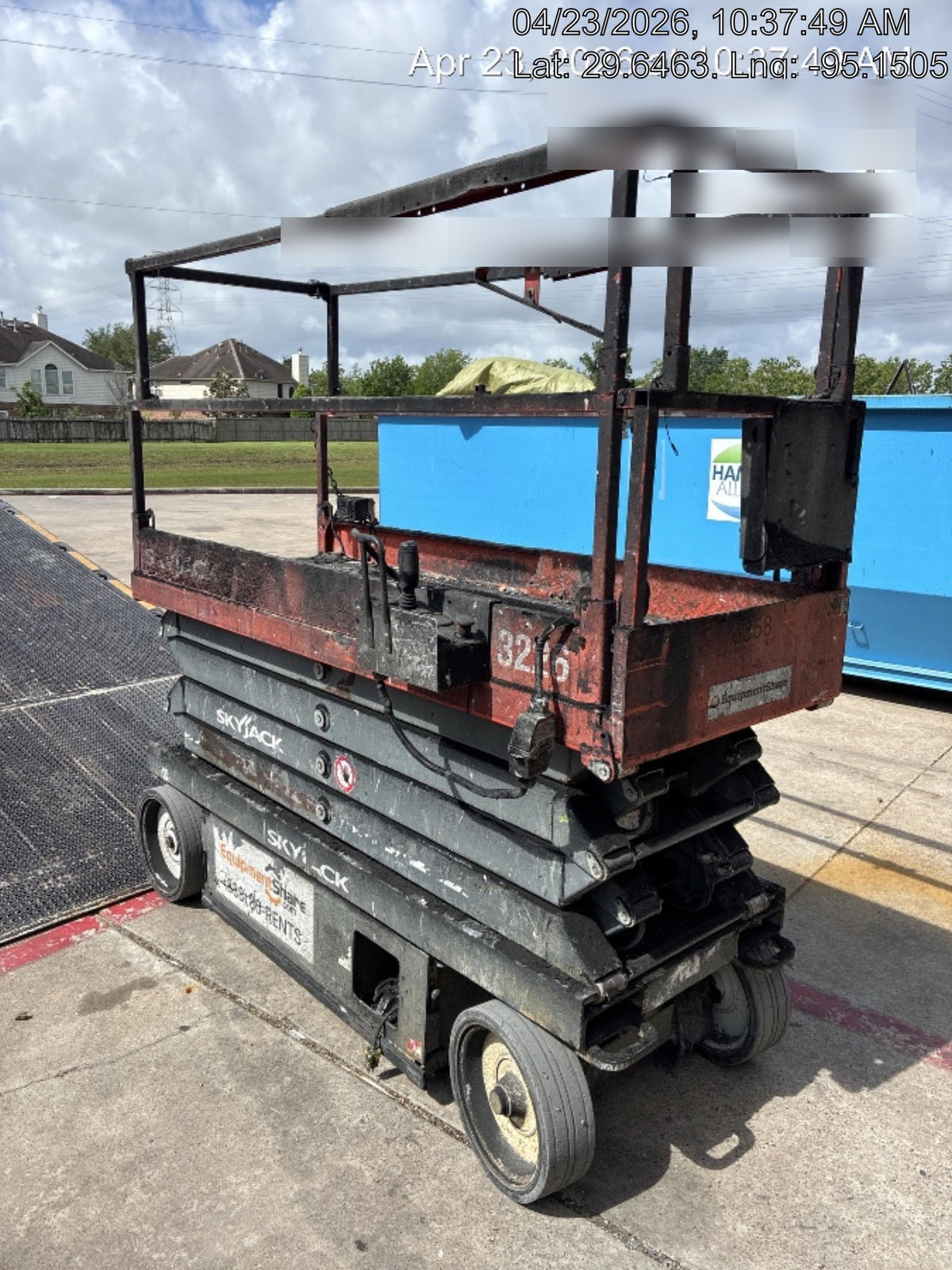 2017 Skyjack SJIII-3226 Skyjack SJ3226, Trojan Battery Set, Extended Warranty 5yr/5k hr