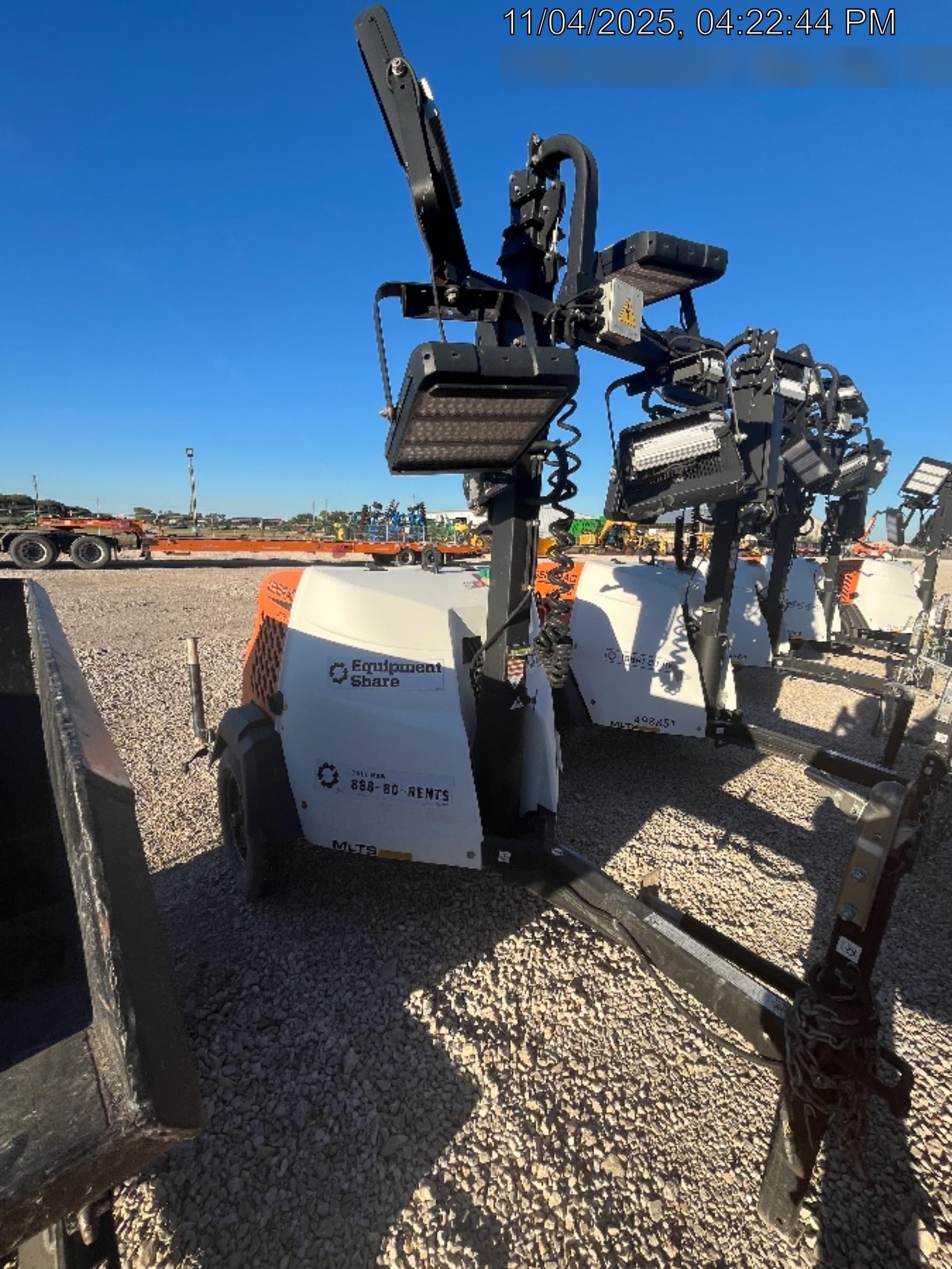 2024 Generac MLT2 Diesel, Flex Switch 120V Input, Powerzone Controller, 
(4) 320W LED Lights, 4kW Generator, 39.9 Gal Fuel Tank, 2" Ball, T3