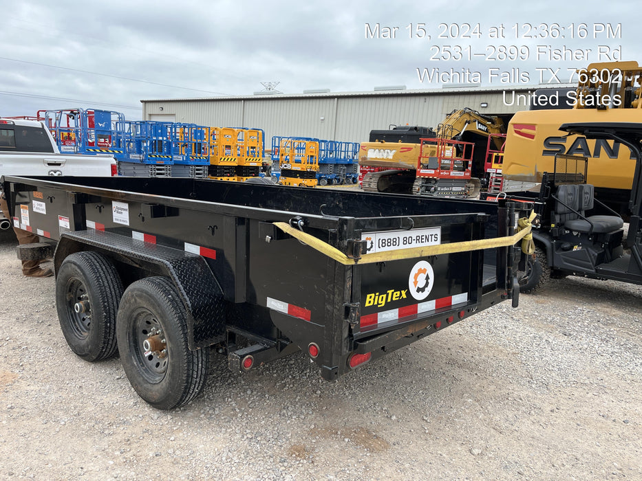 2024 BIG TEX TRAILER 14LD-14BK