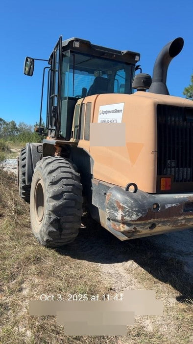 2019 Case 621G CLOSED CAB, 1 FUNCTION, JRB 416 STYLE HYD COUPLER