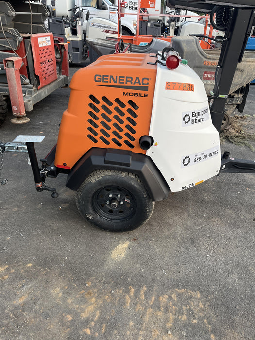 2023 Generac MLT2 Diesel, Flex Switch 120V Input, Powerzone Controller, 
(4) 320W LED Lights, 4kW Generator, 39.9 Gal Fuel Tank, 2" Ball, T3