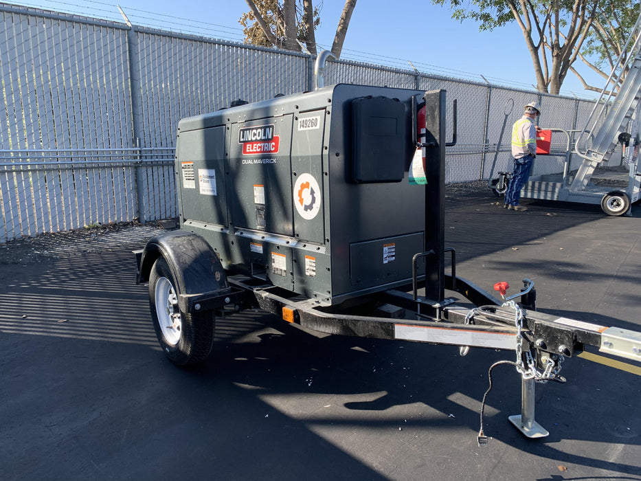 2021 Lincoln Electric Dual Maverick 200/200X Ready Pak 3 (includes trailer, cable rack, fender light kit)