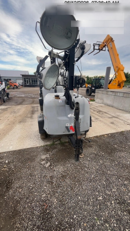 2019 Wacker Neuson LTV6L-MH Mobile Light Tower w/Fuel Level Sensor Installed
