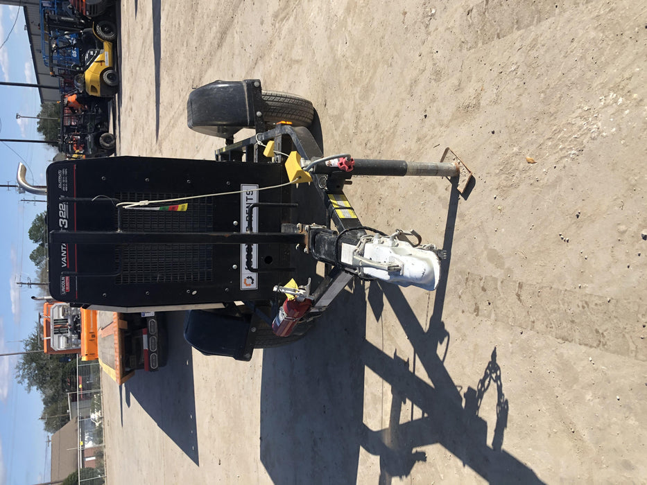 2019 Lincoln Electric Vantage 322 Ready-Pak 3, Two Wheel Trailer, Fender and Light Kit, Cable Rack