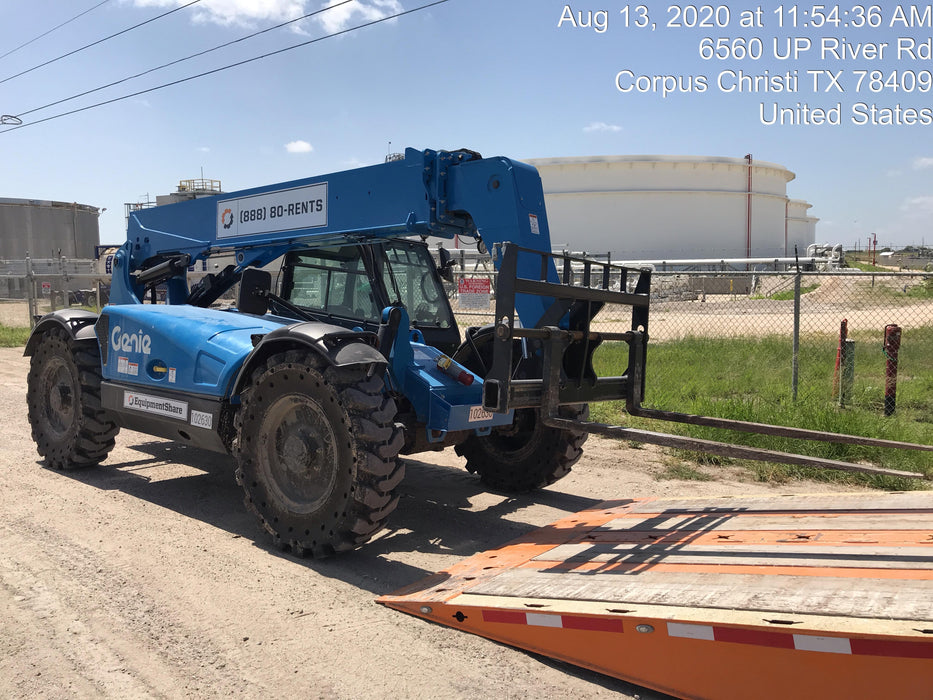 2020 Genie GTH-636 Cab/Heat/Air, Solid Tires, Work Lights, Beacon, Aux Hydraulics, Back up Alarm