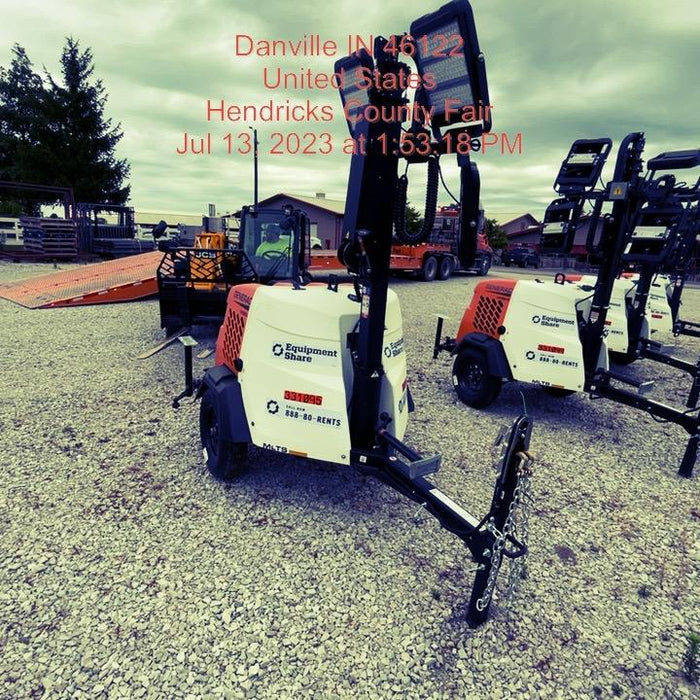 2023 Generac MLT2 Diesel, Flex Switch 120V Input, Powerzone Controller, (4) 320W LED Lights, 4kW Generator, 39.9 Gal Fuel Tank, 2" Ball, T3