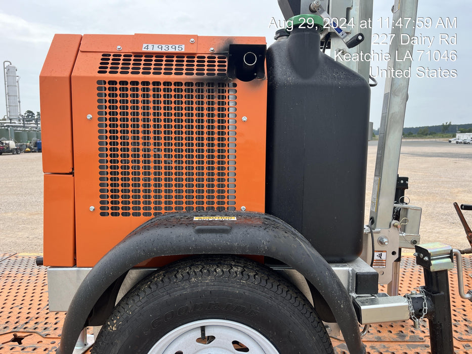 2024 Wanco WLTT-4MM4K Diesel, Deep Sea Controller, Shore Power Plug, Auto Start, (4) 350W LED Floodlights, 4kW Generator, 60 Gal Fuel Tank, 2" Ball, T3