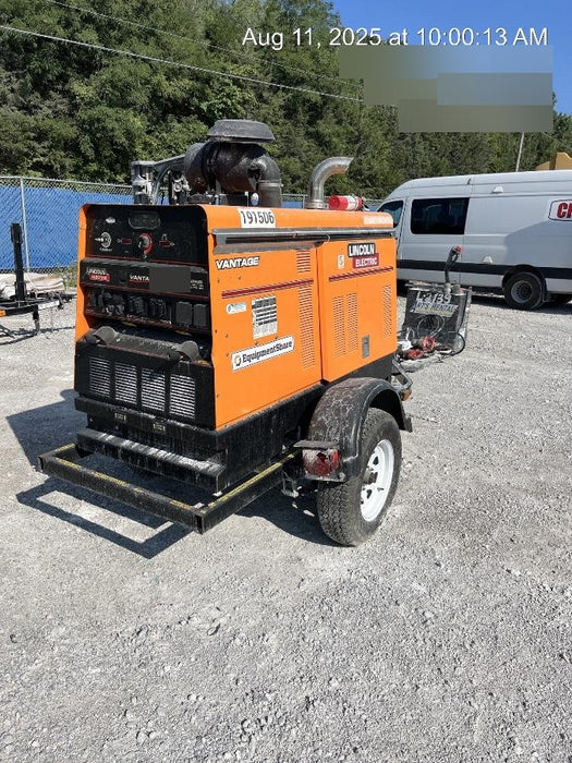 2021 Lincoln Electric Vantage 549X Ready Pak 3, ORANGE (includes trailer, cable rack, fender light kit)