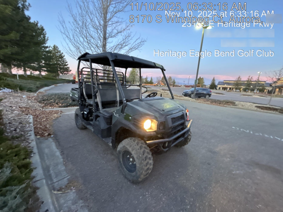 2019 Kawasaki MULE PRO-DX Kawasaki Mule 4x4 Diesel UTV w/Hard Top, Windshield, Beacon, Backup Alarm, ES Keypad/Hardware Installed