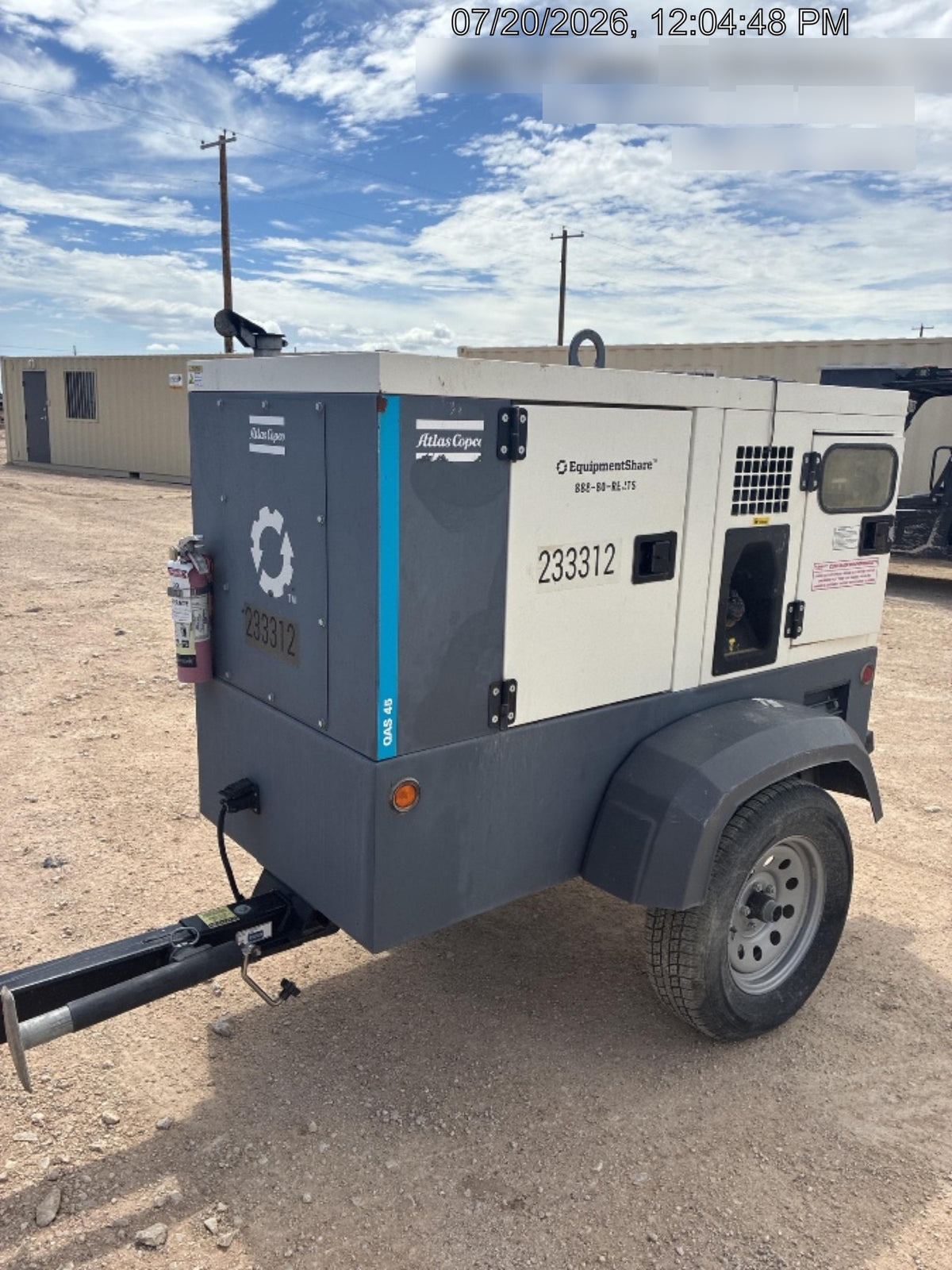 2022 ATLAS COPCO QAS45 CWK