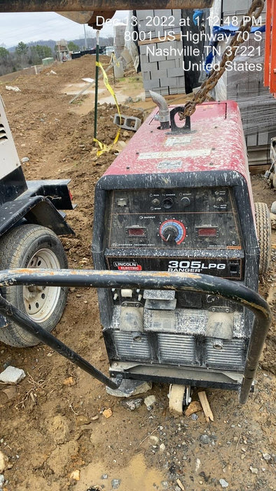 2021 Lincoln Electric Ranger 305 LPG K3430-1, Ranger 305 LPG, Undercarriage, Tank Holder & Strap, 10kw AC Gen, 25hp Kohler LPG Eng