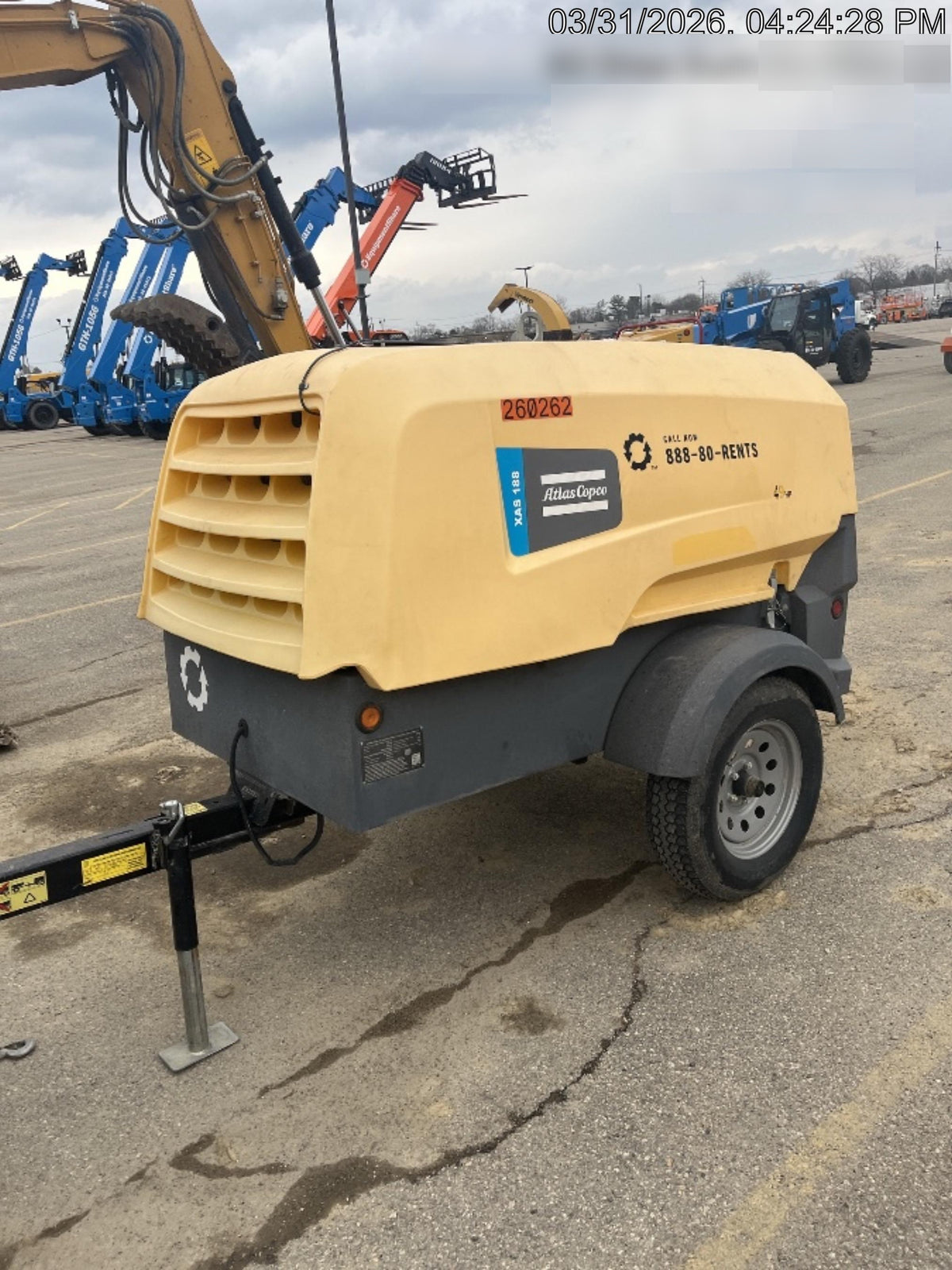 2022 ATLAS COPCO XAS188 CWK