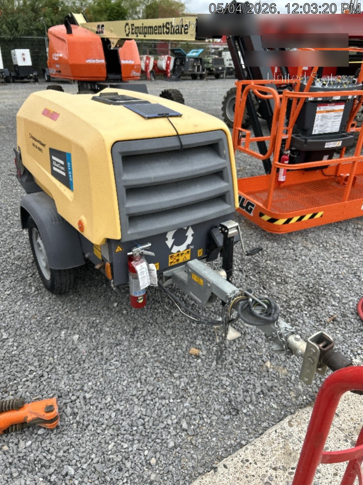 2022 ATLAS COPCO XAS 110
