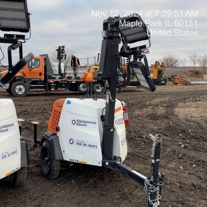 2024 Generac MLT2 Diesel, Flex Switch 120V Input, Powerzone Controller, 
(4) 320W LED Lights, 4kW Generator, 39.9 Gal Fuel Tank, 2" Ball, T3