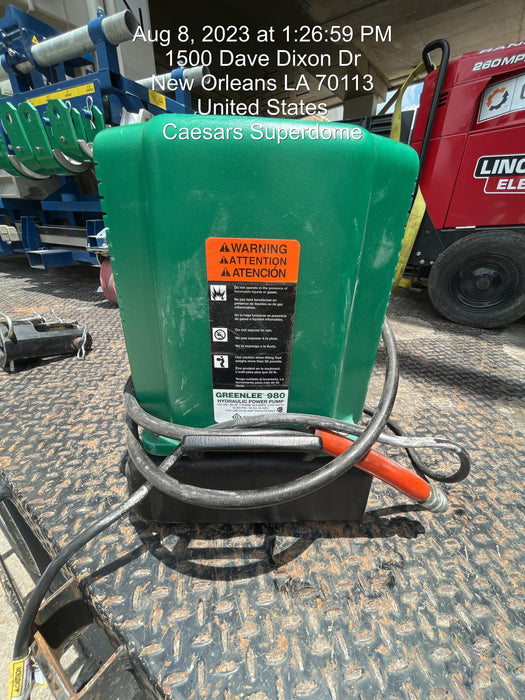 2020 GREENLEE 881CTE980