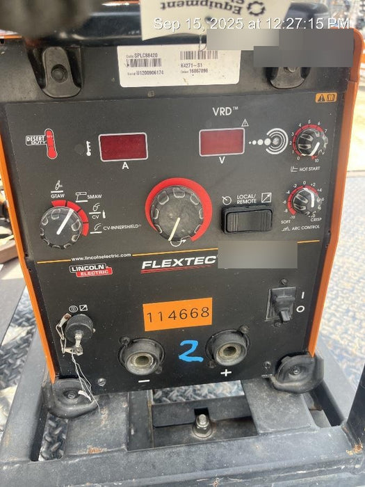 2020 LINCOLN ELECTRIC FLEXTEC 350X