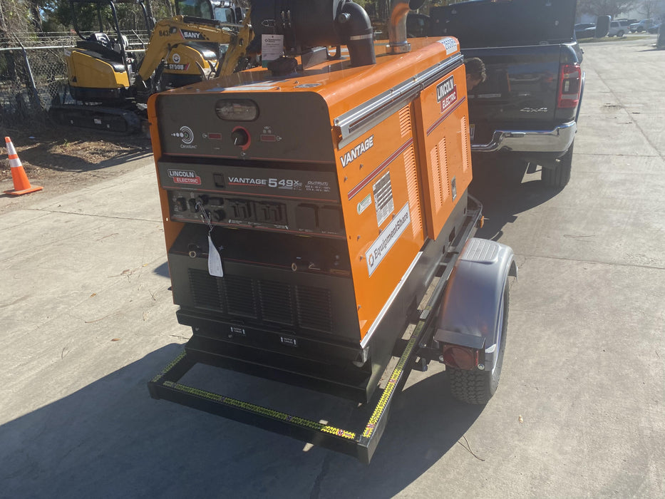 2022 Lincoln Electric Vantage 549X Crosslink Technology, Trailer Mounted, ES Decals, T3