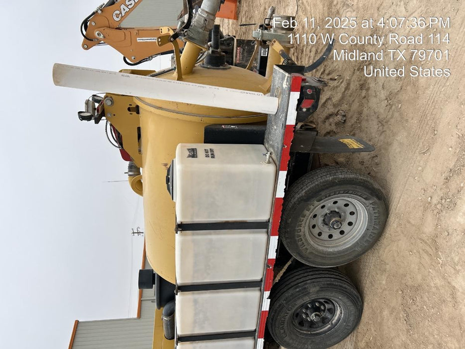 2019 Vac-Tron LP573XDT 24Hp Kohler Diesel, 500 Gal Debris Tank, 500 CFM Vacuum Pump, x2 100 Gal Water Tanks