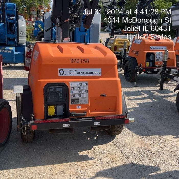 2024 Generac MLT2 Diesel, Flex Switch 120V Input, Powerzone Controller, 
(4) 320W LED Lights, 4kW Generator, 39.9 Gal Fuel Tank, 2" Ball, T3