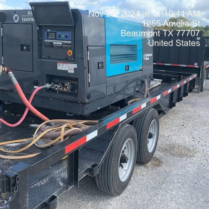 2024 TEXAS PRIDE TRAILERS 18'-20' Lowboy Sand Blasting Unit
