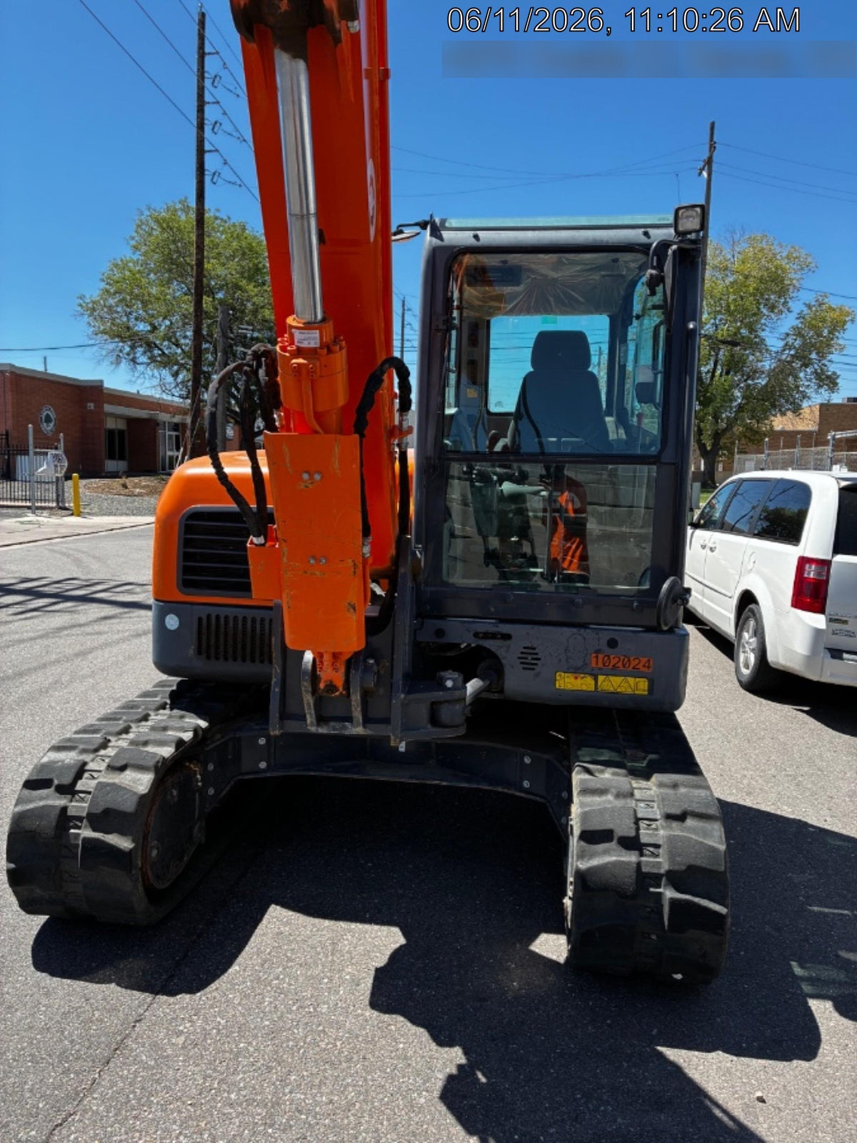 2019 Doosan DX85R-3 Standard Track Mini Excavator