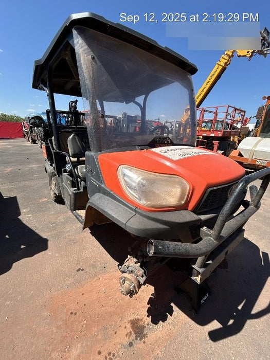 2020 Kubota RTV-X1140W-H 4WD utility cart -LED strobe -Windshield tempered glass -Plastic canopy -Wire harness kit -Backup alarm