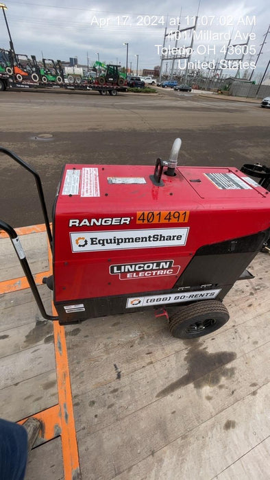2024 Lincoln Electric Ranger 305 LPG Ranger 305 LPG, Undercarriage, Tank Holder & Strap, 10kw AC Gen, 25hp Kohler LPG Eng