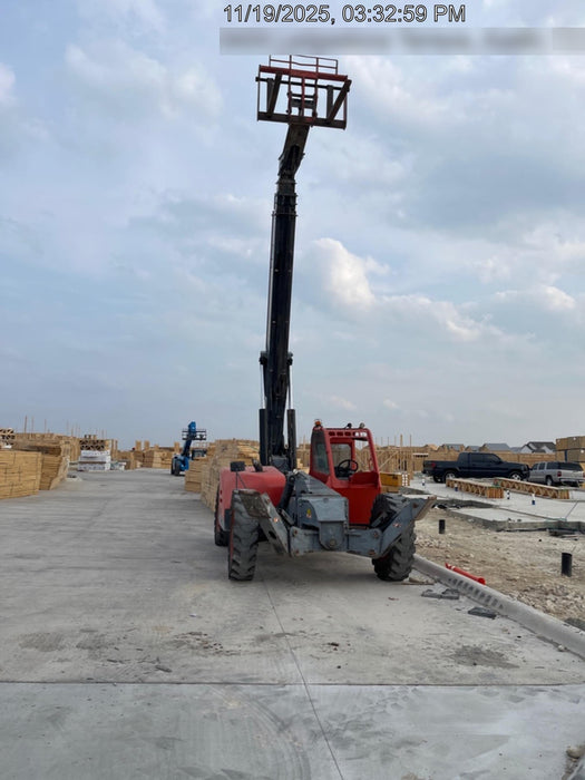 2018 Skyjack SJ1056 TH Skyjack 1056 TH Telehandler w/Open ROPS, Work Lights/Beacon, Solid Tires, 60" Carriage and Forks