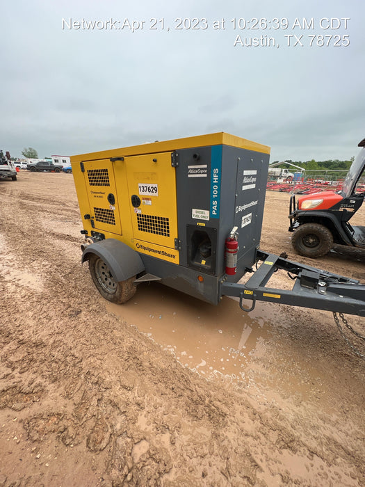 2021 ATLAS COPCO PAS 100 HF CS Enclosed