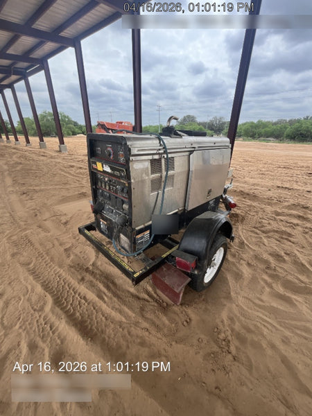 2018 Lincoln Electric Vantage 322 Lincoln Vantage 322 Welder Ready Pak 3 - Vantage 322, Trailer, Fender and light kit, Cable rack