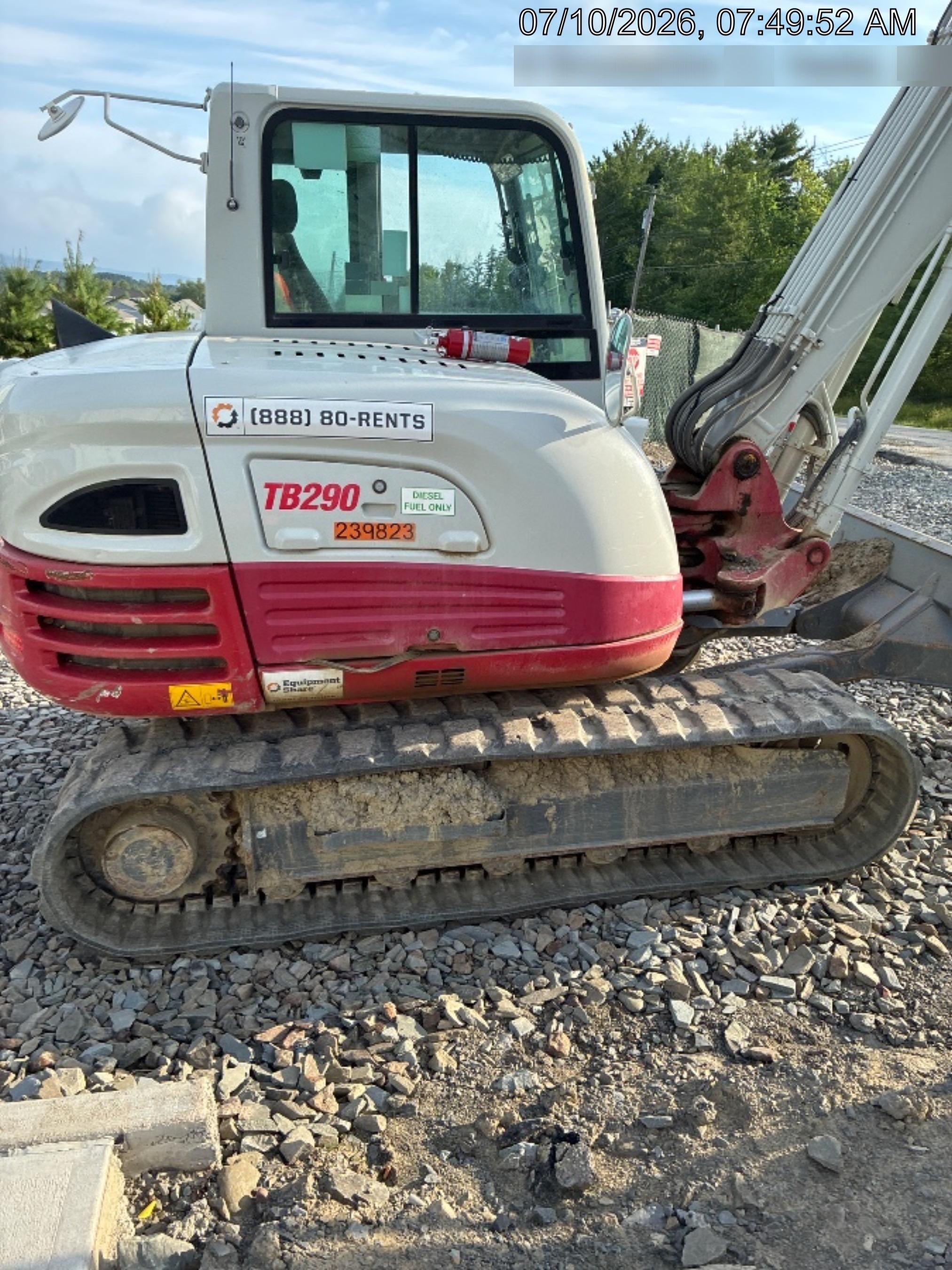 2022 TAKEUCHI TB290-CR
