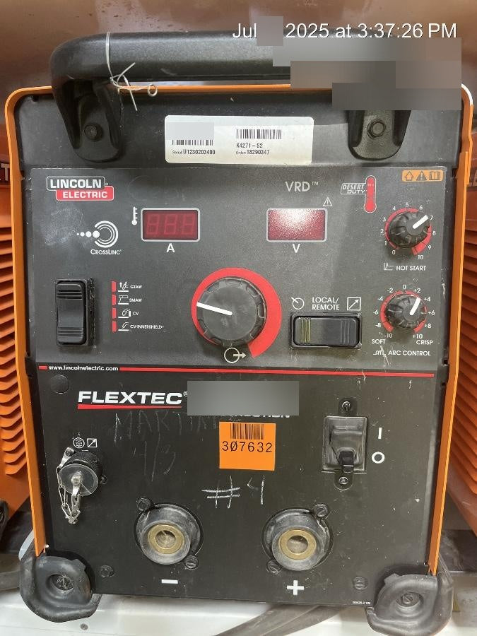 2023 LINCOLN ELECTRIC FLEXTEC 350X