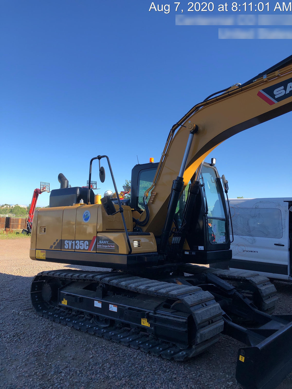 2020 SANY SY135C