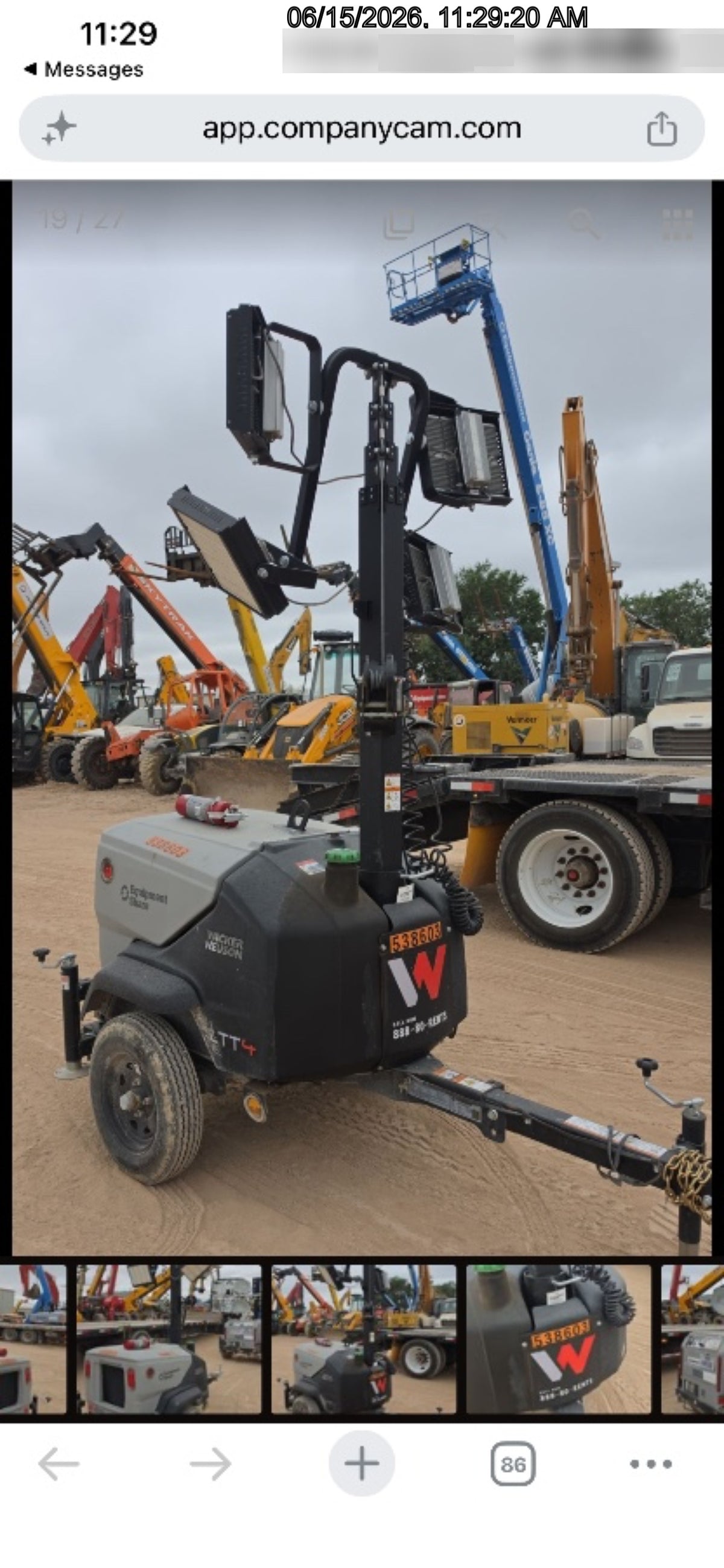 2025 WACKER NEUSON LTT4
