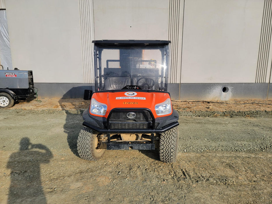 2021 Kubota RTV-X1140W-H Plastic Canopy, Windshield Acrylic Clear, LED Strobe Light, Wire Harness Kit, Back up Alarm