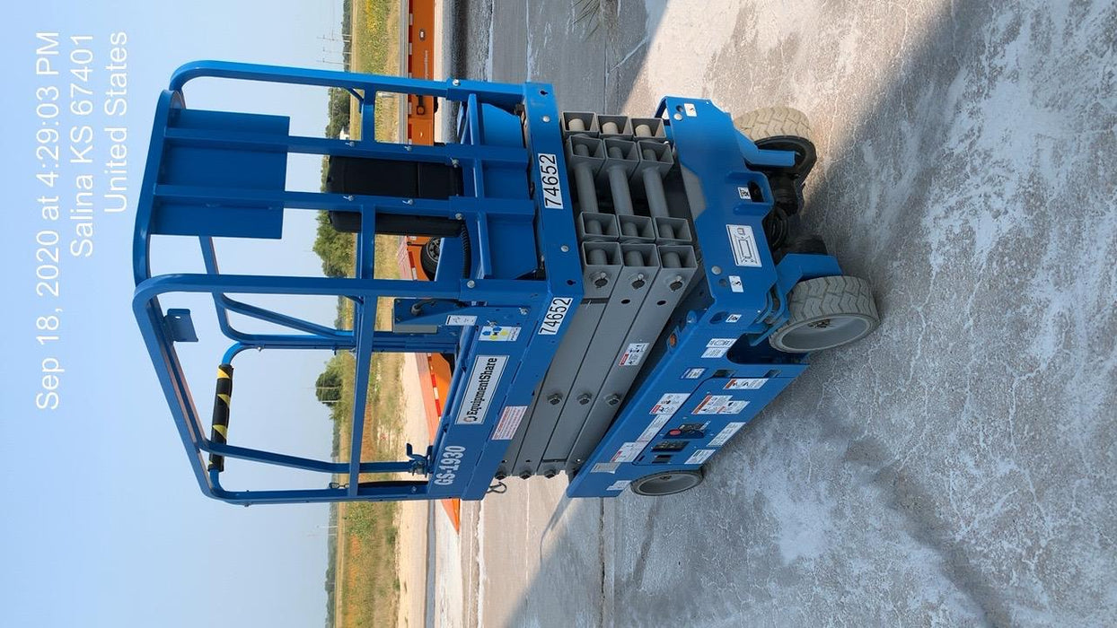 2020 Genie GS-1930 Fixed rails with chain entry gate - Pre A92.20