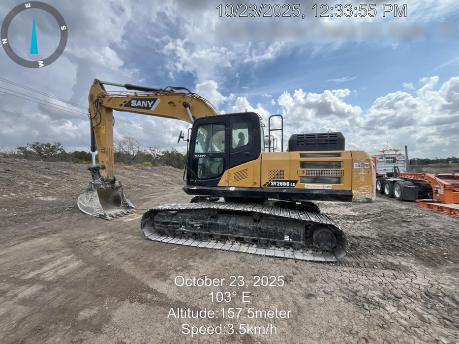 Sany SY265C Sany SY265 Hydraulic QC,  Buckets: 36" , 48"