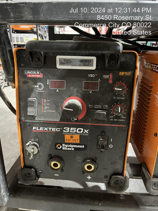 2023 LINCOLN ELECTRIC FLEXTEC 350X