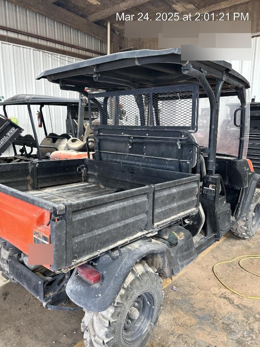 Kubota RTV-X1140W-H Canopy, 4-Seater, Diesel, Windshield Acrylic Clear, LED Strobe, Backup Alarm