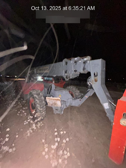 2018 Skyjack SJ1056 TH Skyjack 1056 TH Telehandler w/Open ROPS, Work Lights/Beacon, Solid Tires, 60" Carriage and Forks